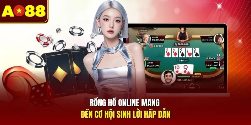 Rồng Hổ online mang đến cơ hội sinh lời hấp dẫn 